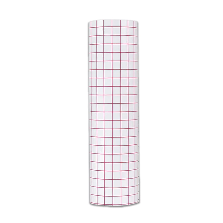 Reusable Application Film Clear Grid Transfer Paper Tape Roll For Adhesive Vinyl