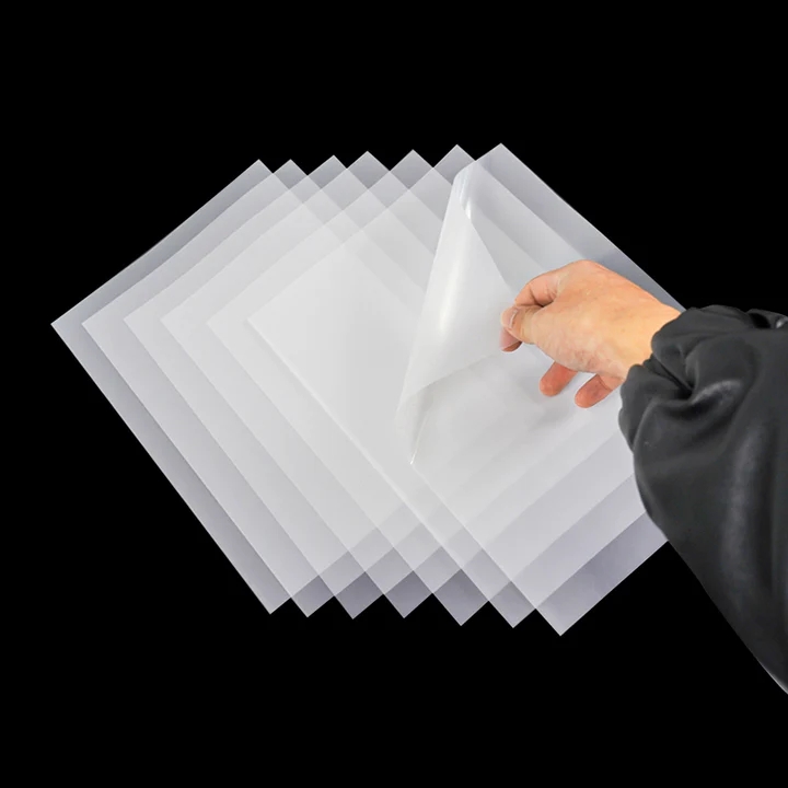 Manufacturer sell hot cold peel dtf pet a3 a4 rolls film for heat transfer printer garment printing