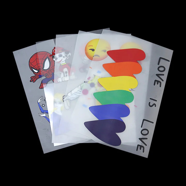 Factory Supplier DTF Film A3 Size White Ink T-shirt Digital Heat Transfer Printing DTF Film For Inkjet Printer